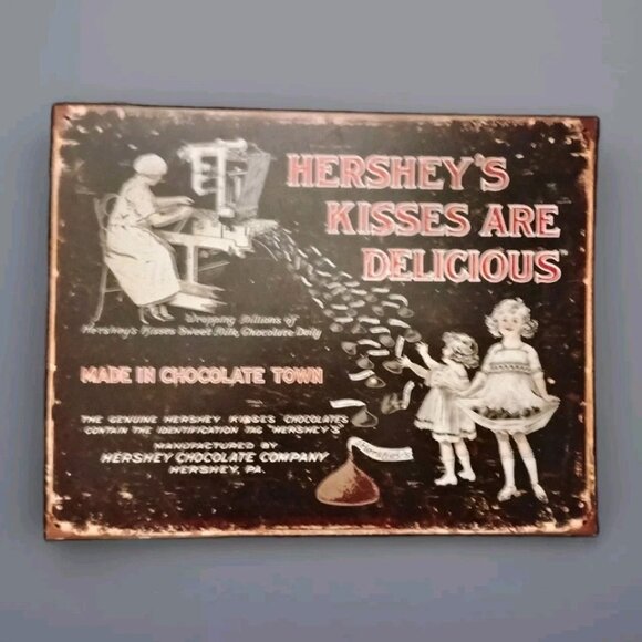 Hershey's Kisses  Metal Sign - Picture 1 of 3